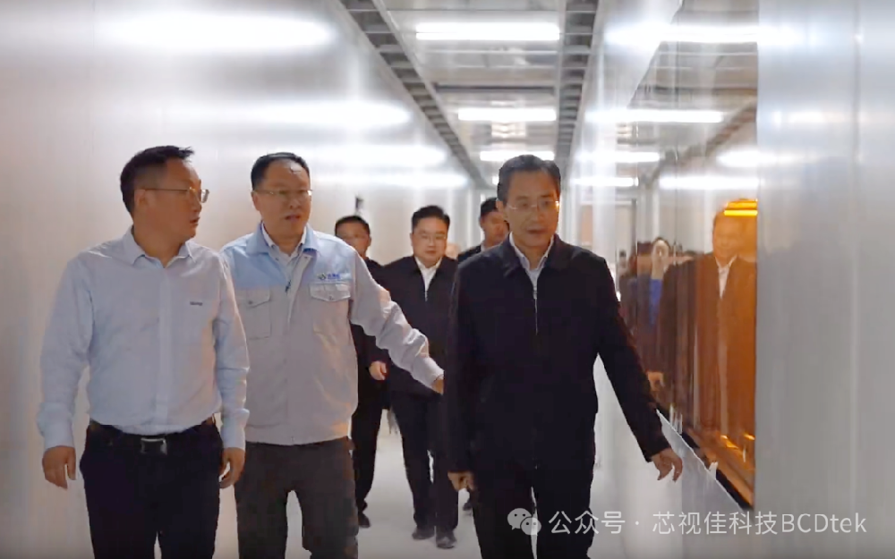 淮南市委副書記、市長(zhǎng)張志強(qiáng)調(diào)研芯視佳硅基OLED項(xiàng)目建設(shè)情況